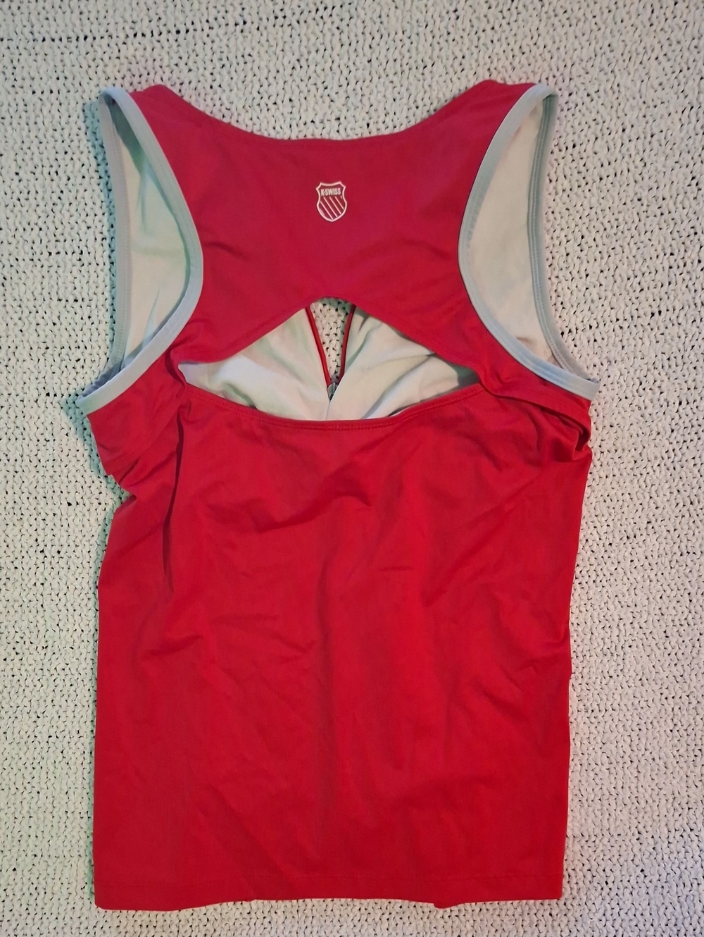 Iron Man Red Racerback Performance Tank with Front Zip - Picture 3 of 6